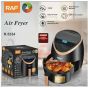 RAF Air Fryer, 5.8 Liters, 1500 Watts, Black - R.5234