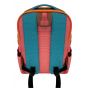 Gharibo Bags School Backpack For Girls, Stripe Pattern - Blue and Pink