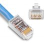 CAT6 Modular RJ45 Connectors, - 100-Pack