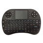 Mini Wireless Keyboard with Touchpad, Black - i8 Plus