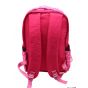 Gharibo Bags School Backpack With Lunch Bag and Pencil Case for Girls, Frozen Pattern - Pink