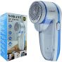 Sokany Wonder Line Rechargeable Lint Remover, White and Blue - SK-881 with Gift Bag