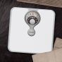 Salter Magnified Display Mechanical Bathroom Scales, White - 484 WHDR