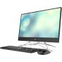 HP All-in-One 24-df1010nh Desktop, 23.8 Inch, Intel Core i5-1135G7, 256GB SSD, 8GB RAM, Intel Iris Xe Graphics, FreeDos - Jet Black with Mouse and Keyboard