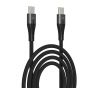 كابل USB-C لافينتو، 100 وات،1 متر، اسود - MP474