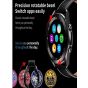W3 Smart Watch, 1.3 Inch - Black