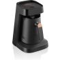 Arzum Okka Minio Jet Turkish Coffee Maker, 5 Cups, 480  Watt, Black and Copper- OK0017