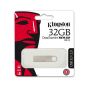 فلاش درايف USB كينجستون، 32 جيجا، فضي - DTSE9G2