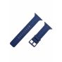 Silicone Strap for Smart Watches, 42mm to 45mm - Navy