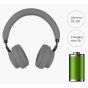 Sodo SD-1005 Use Bluetooth 5 Dual Mode Wired Wireless Headphone/aUX/TF Card/Built in Microphone Walk and Talk (Grey)