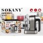 Sokany Hand Mixer, 350 Watts, Silver- SK-6627