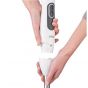 Braun MultiQuick 3 Vario Hand Blender, 1.25 Liter, 750 Watt, White and Grey - MQ3145 WH