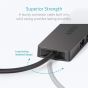Anker Ultra Slim 3.0 USB Data Hub, 4 Ports - Black 