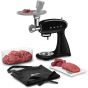 Smeg Stand Mixer With Attachments, 4.8 liters, 800 watts, Black - ‎‎SMF03BLEU