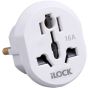 iLOCK Travel Plug Adapter - White