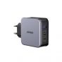 Ugreen Nexode Wall Charger, 140 Watt, 3 Ports , Black - CD289