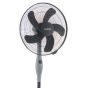 ULTRA Stand Fan, 18 Inch, Black and Grey- UFS18RE2