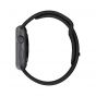 Soft Silicone Sport Strap For Apple Watch, 42mm - Black