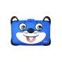 Wintouch K717 Wifi Kids Tablet, 7 Inch, 8GB, 1GB RAM- Blue