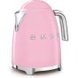 Smeg Electric Kettle, 1.7 liters, 2400 Watt, Pink - KLF03PKEU