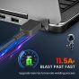 Laptop Power Charger for Lenovo Laptops, 230 Watt - Black