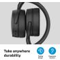 Sennheiser HD 450BT Wireless Headphones, with active noise cancellation, Black