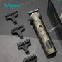VGR Rechargable Hair and Beard Trimmer, Bronze- V-962