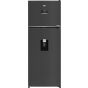 Beko No Frost Top Freezer Refrigerator, 477 Liters, 16.8 Feet, Inverter, Black - B3RDNE500LXBR