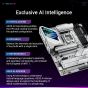 ماذربورد جيمنج ATX اسوس روج ستريكس Z890-A ، معالجات انتل Z890 وLGA 1851 وانتل كور الترا سيريس 2، ذاكرة DDR5، واي فاي 7
