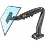 NB North Bayou Single Arm Holder for 17 to 30 Inch Monitors, Black - F80