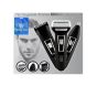 VGR 3 In 1 Rechargeable Hair Trimmer, Dry Only, Black - V-210 with Gift Bag