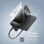Baseus Magnetic Mini Wireless Power Bank with Built-in Type-C Cable, 1 Port, 10000 mAh, 30W, Black - P1002210B113-00 