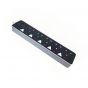 Power Strip, 8 Outlets, 2500 Watt, Black - 8935