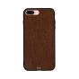 Brown Folded Leather Printed Back Cover for Apple iPhone 7 Plus