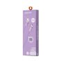 Wopow Type-C USB Cable, 1 Meter, Purple- LT23