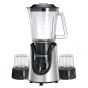 Black + Decker Blender with Attachments, 1.5 Liters, 600W, Black - BGG600-B9