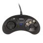 Sega Mega Drive ll Video Game Console with 2 Controllers, 16 Bit, 5 Games - Black