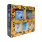كاميرا فوجي فيلم انستاكس  ميني 12، 60 ملم، مع مجموعة هدية، 9 قطع - أزرق