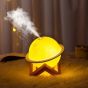 Battery Moon Lamp Humidifier, 200ml - White
