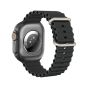 Wiwu SW01 Ultra Smart Watch, 1.9 Inch - Black