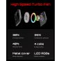 ZTE Nubia Red Magic 7 Pro, 256GB, 16GB RAM, Dual SIM, 5G - Obsidian International version