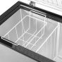 Unionaire Chest Deep Freezer, Smart Defrost, 155 Liters, Silver - C175VVDH