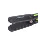Kemei Hair Straightener, Black and Green - KM-2118 with Gift Bag