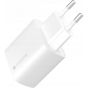 Mophie GaN Wall Charger, 30 Watt, USB-C Port, White - 409908422