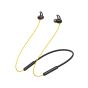 Realme Wireless In-Ear Earphones with Built-in Microphone, Black and Yellow - RMA108