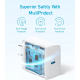 Anker Wall Charger, 20W, 1 USB-C Port, White - A2347L21