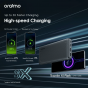 Oraimo Traveler 15 Flash Power Bank, 20000mAh, 3 Ports, Black - OPB-1200 