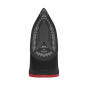 Mienta Red Precision Steam Iron, 2100 Watts, Black and Red - SI181338B