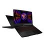 MSI GF63 12UCX Gaming Laptop, Intel Core i7-12650H, 512GB SSD M.2 2242 PCIe 4.0x4 NVMe, 16GB RAM, 15.6 Inch, FHD IPS, 144Hz, Anti-glare, Nvidia GeForce RTX 3050 4GB, FREEDOS - Black