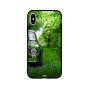 Green Vintage Beauty Printed Back Cover for Apple iPhone X